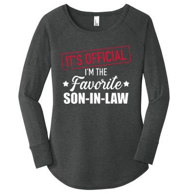 Favorite son in law from mother in law or father in law Women's Perfect Tri Tunic Long Sleeve Shirt