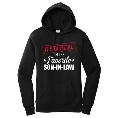 Favorite son in law from mother in law or father in law Women's Pullover Hoodie