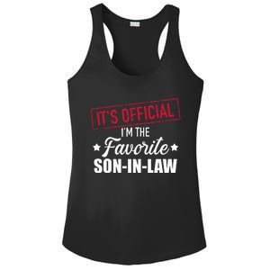 Favorite son in law from mother in law or father in law Ladies PosiCharge Competitor Racerback Tank