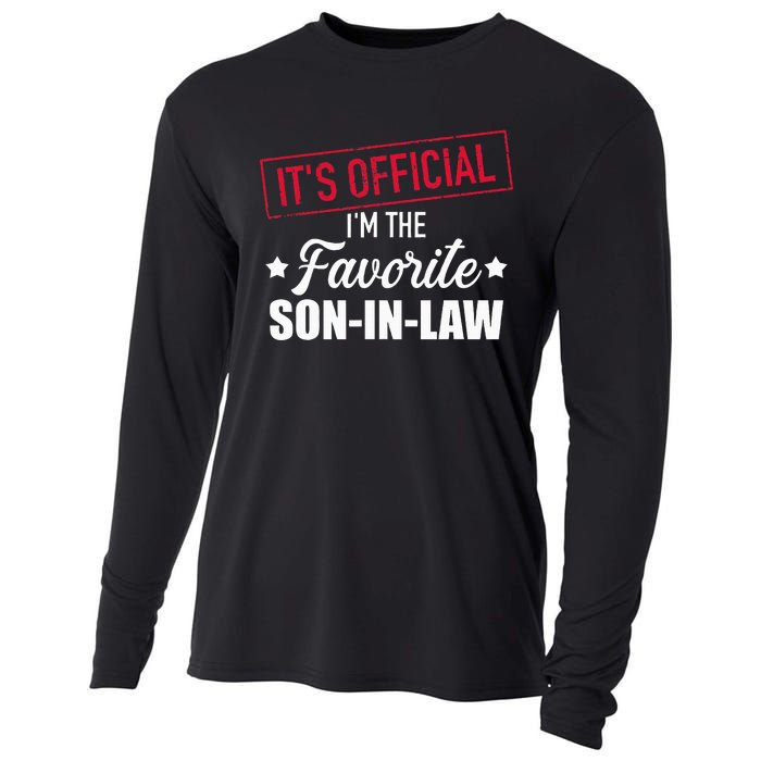 Favorite son in law from mother in law or father in law Cooling Performance Long Sleeve Crew