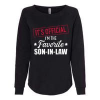 Favorite son in law from mother in law or father in law Womens California Wash Sweatshirt