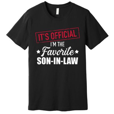 Favorite son in law from mother in law or father in law Premium T-Shirt