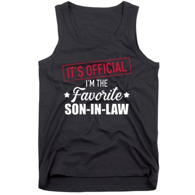 Favorite son in law from mother in law or father in law Tank Top