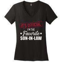 Favorite son in law from mother in law or father in law Women's V-Neck T-Shirt