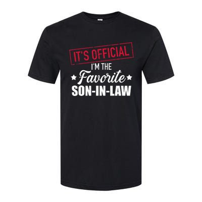 Favorite son in law from mother in law or father in law Softstyle CVC T-Shirt