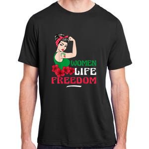 Freedom Support Iran Women Life Adult ChromaSoft Performance T-Shirt