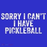 Funny Sorry I Can't I Have Pickleball Novelty Saying Vintage Meaningful Gift Baby Bodysuit