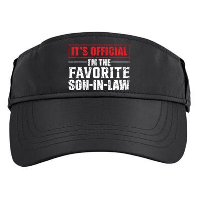 Funny Son In Law Im The Favorite Son In Law Adult Drive Performance Visor