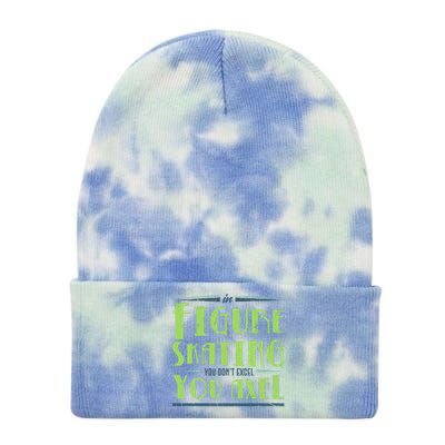 Figure Skater Ice Skates  Ice Rink Figure Skating  Tie Dye 12in Knit Beanie