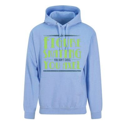 Figure Skater Ice Skates  Ice Rink Figure Skating  Unisex Surf Hoodie