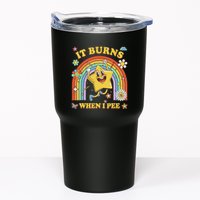 Funny Saying It Burns When I Pee Sarcastic Meme Tumbler