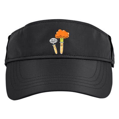Funny Science I Think Youre Overreacting Nerd Chemistry Gift Adult Drive Performance Visor