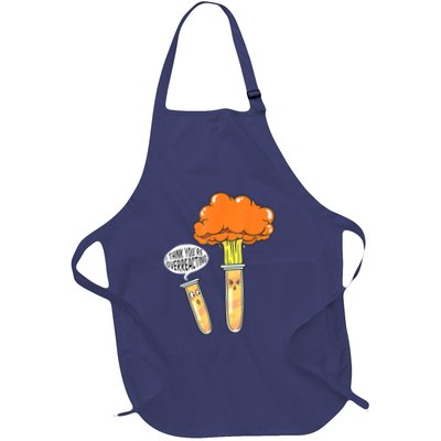 Funny Science I Think Youre Overreacting Nerd Chemistry Gift Apron