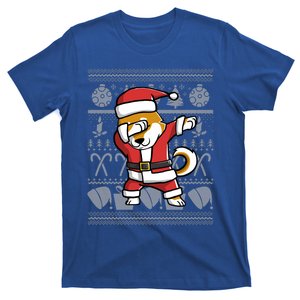 Funny Shiba Inu Dabbing Dog Dab Ugly Christmas Cool Gift T-Shirt