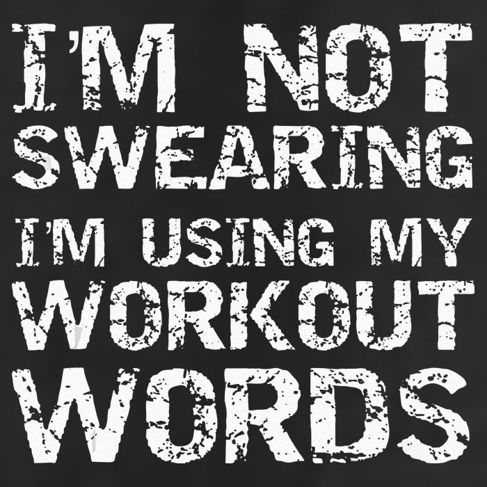 Funny Saying Im Not Swearing Im Using My Workout Words Tumbler