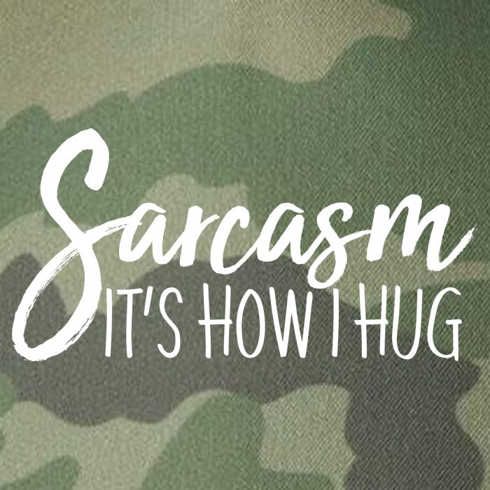 Funny Sarcasm It's How I Hug Legacy Tie Dye Trucker Hat