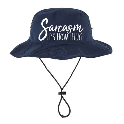 Funny Sarcasm It's How I Hug Legacy Cool Fit Booney Bucket Hat