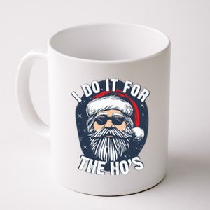 Funny Santa I Do It For The HoS Inappropriate Christmas Gift Coffee Mug