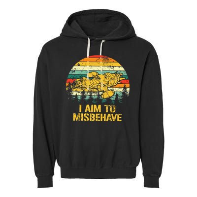 Firefly Serenity I Am To Misbehave Vintage Garment-Dyed Fleece Hoodie
