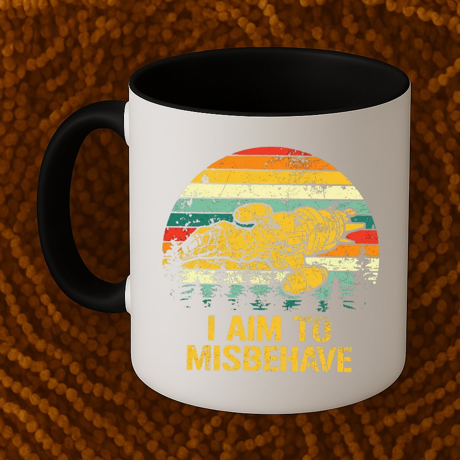 Firefly Serenity I Am To Misbehave Vintage Mug