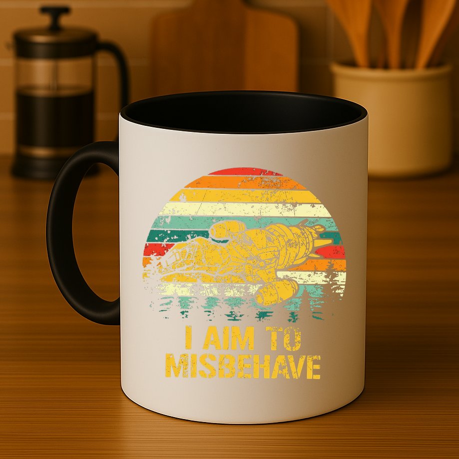 Firefly Serenity I Am To Misbehave Vintage Mug