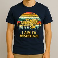 Firefly Serenity I Am To Misbehave Vintage T-Shirt