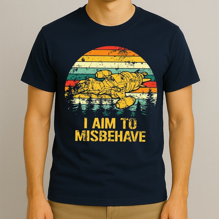 Firefly Serenity I Am To Misbehave Vintage T-Shirt