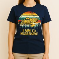 Firefly Serenity I Am To Misbehave Vintage T-Shirt