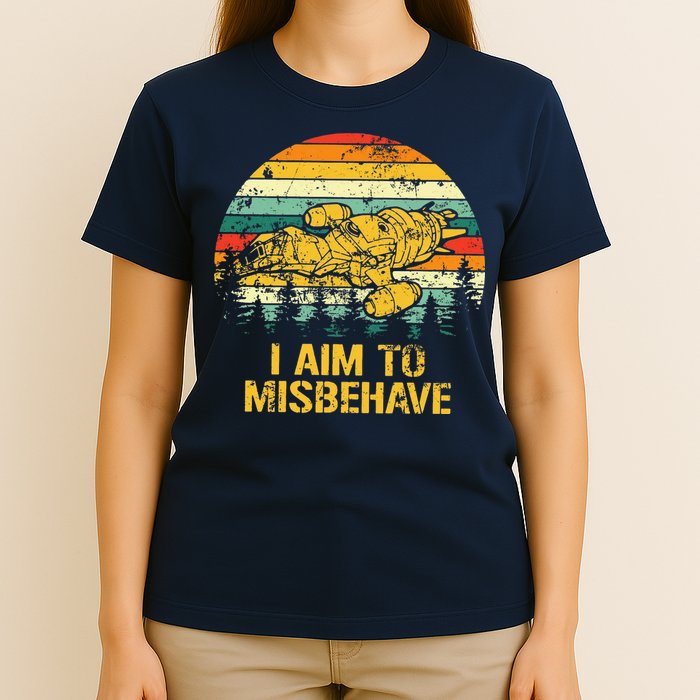 Firefly Serenity I Am To Misbehave Vintage T-Shirt