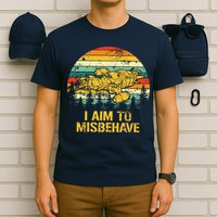 Firefly Serenity I Am To Misbehave Vintage T-Shirt