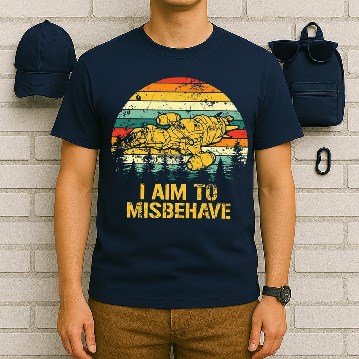 Firefly Serenity I Am To Misbehave Vintage T-Shirt