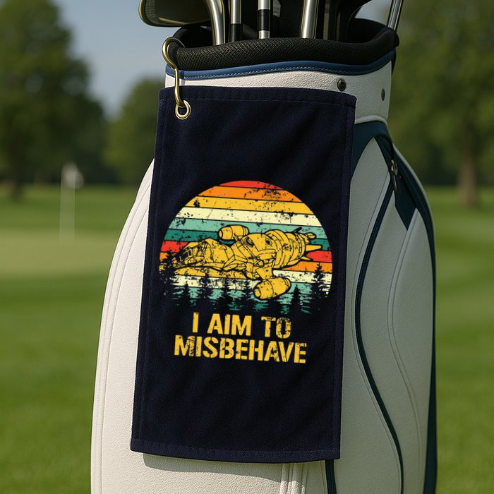 Firefly Serenity I Am To Misbehave Vintage Golf Towel
