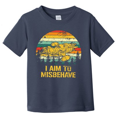 Firefly Serenity I Am To Misbehave Vintage Toddler T-Shirt