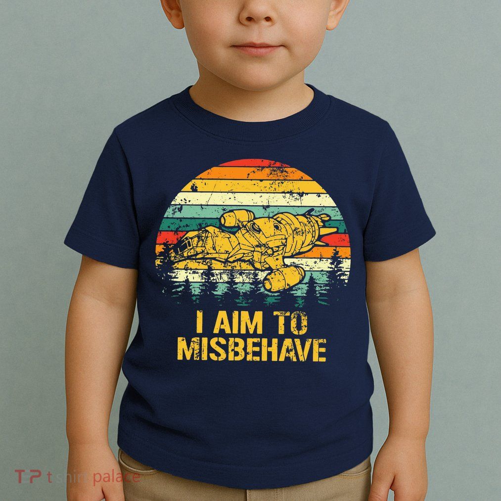Firefly Serenity I Am To Misbehave Vintage Toddler T-Shirt