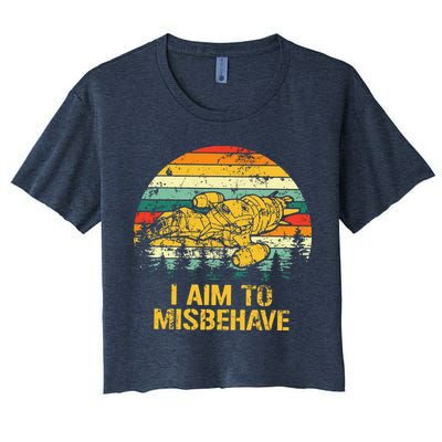 Firefly Serenity I Am To Misbehave Vintage Crop Top