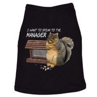 Funny Squirrel I Want To Speak To The Manager Doggie Tank