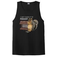 Funny Squirrel I Want To Speak To The Manager PosiCharge Competitor Tank