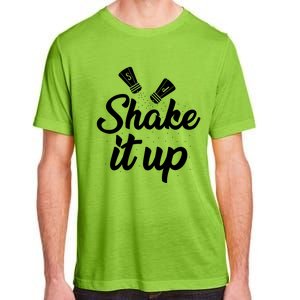 Funny Shaking It Up Pepper Salt Cooking Dinner Food Kitchen Cute Gift Adult ChromaSoft Performance T-Shirt