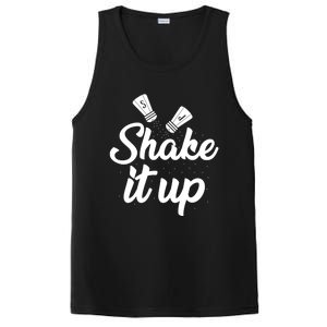 Funny Shaking It Up Pepper Salt Cooking Dinner Food Kitchen Cute Gift PosiCharge Competitor Tank