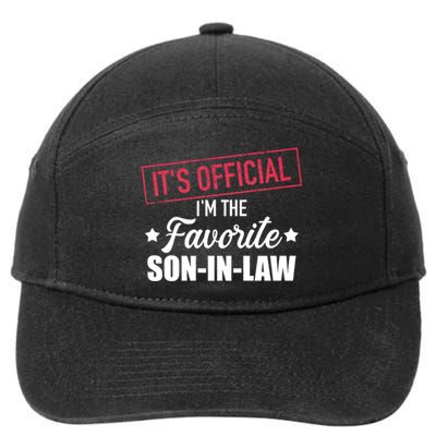 Favorite Son In Law From Mother In Law Or Father In Law 7-Panel Snapback Hat