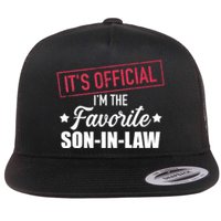 Favorite Son In Law From Mother In Law Or Father In Law Flat Bill Trucker Hat