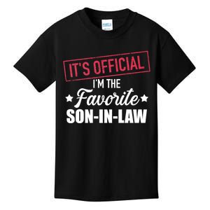 Favorite Son In Law From Mother In Law Or Father In Law Kids T-Shirt