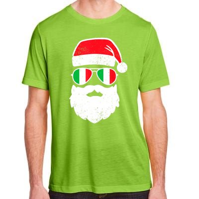 Funny Santa Italian Christmas Pajama Italian Matching Family Gift Adult ChromaSoft Performance T-Shirt