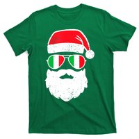 Funny Santa Italian Christmas Pajama Italian Matching Family Gift T-Shirt