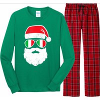 Funny Santa Italian Christmas Pajama Italian Matching Family Gift Long Sleeve Pajama Set