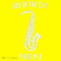 Funny Sax In The City Phoenix Jazz Music Sax Player Design 25L Jumbo Tote