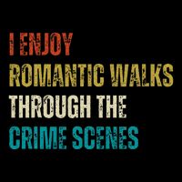 Forensic Science I Enjoy Walks Through The Crime Scenes Mousepad