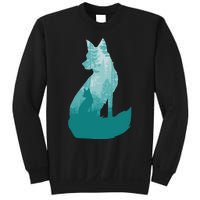 Fox Silhouette In The Forest Animal Hunter Hunting Sweatshirt