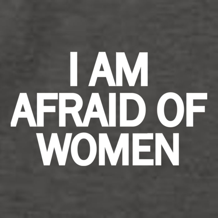 Funny Saying IM Afraid Of Women Vector Backpack