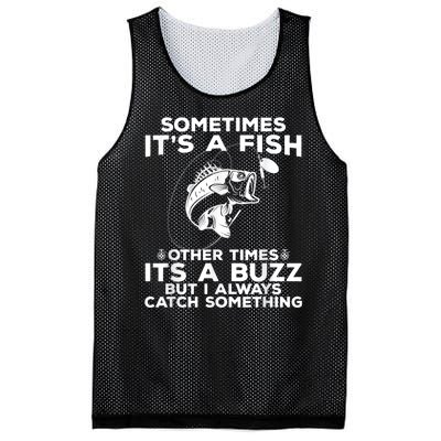 Fishing Sometimes ItS A Fish Mesh Reversible Basketball Jersey Tank